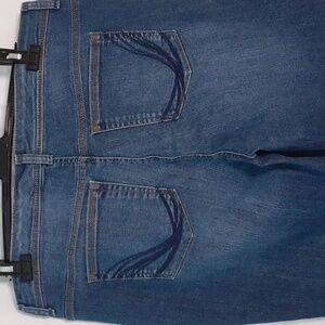 Style & Co Women Denim Jean's Size 14WP Straight Leg Medium Wash